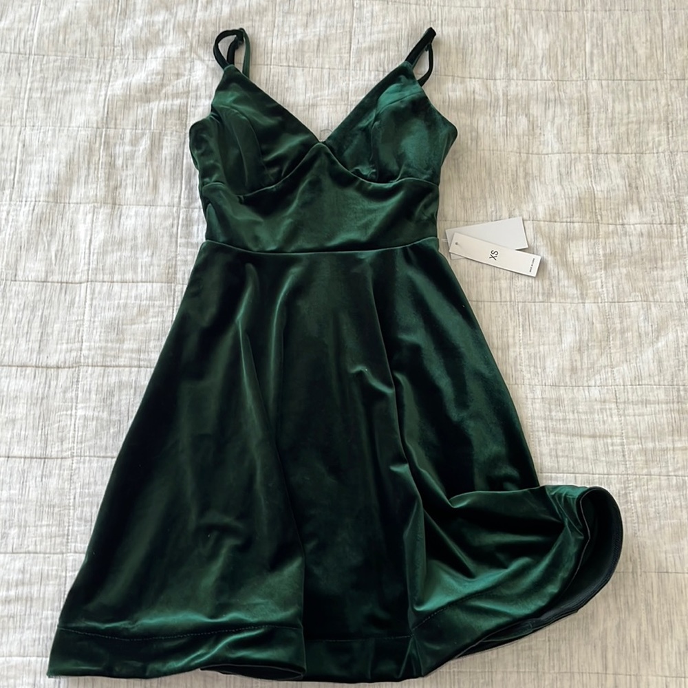 Emerald dress for HOCO/Winfo